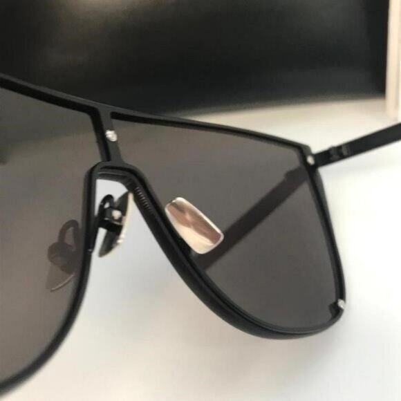 New Authentic SAINT LAURENTSL 1 Mask Sunglasses - Picture 7 of 11